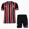 Officiële Voetbalshirt + Korte Broek São Paulo Uit 2024-25 - Kids